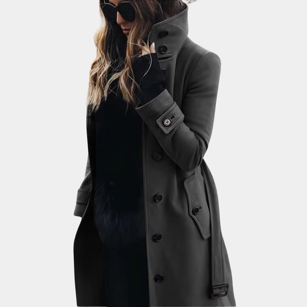 Valenzora | Classic Waterproof Trench Coat for Women Timeless