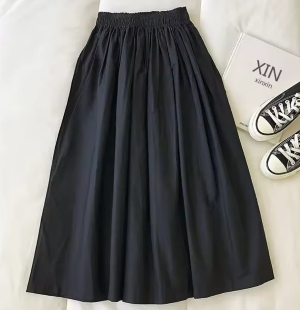 Valenzora | Wide skirt with high waist