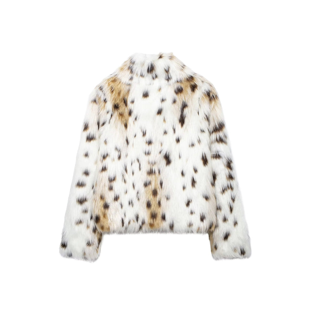 Valenzora | Fluffy Fur Jacket for Winter