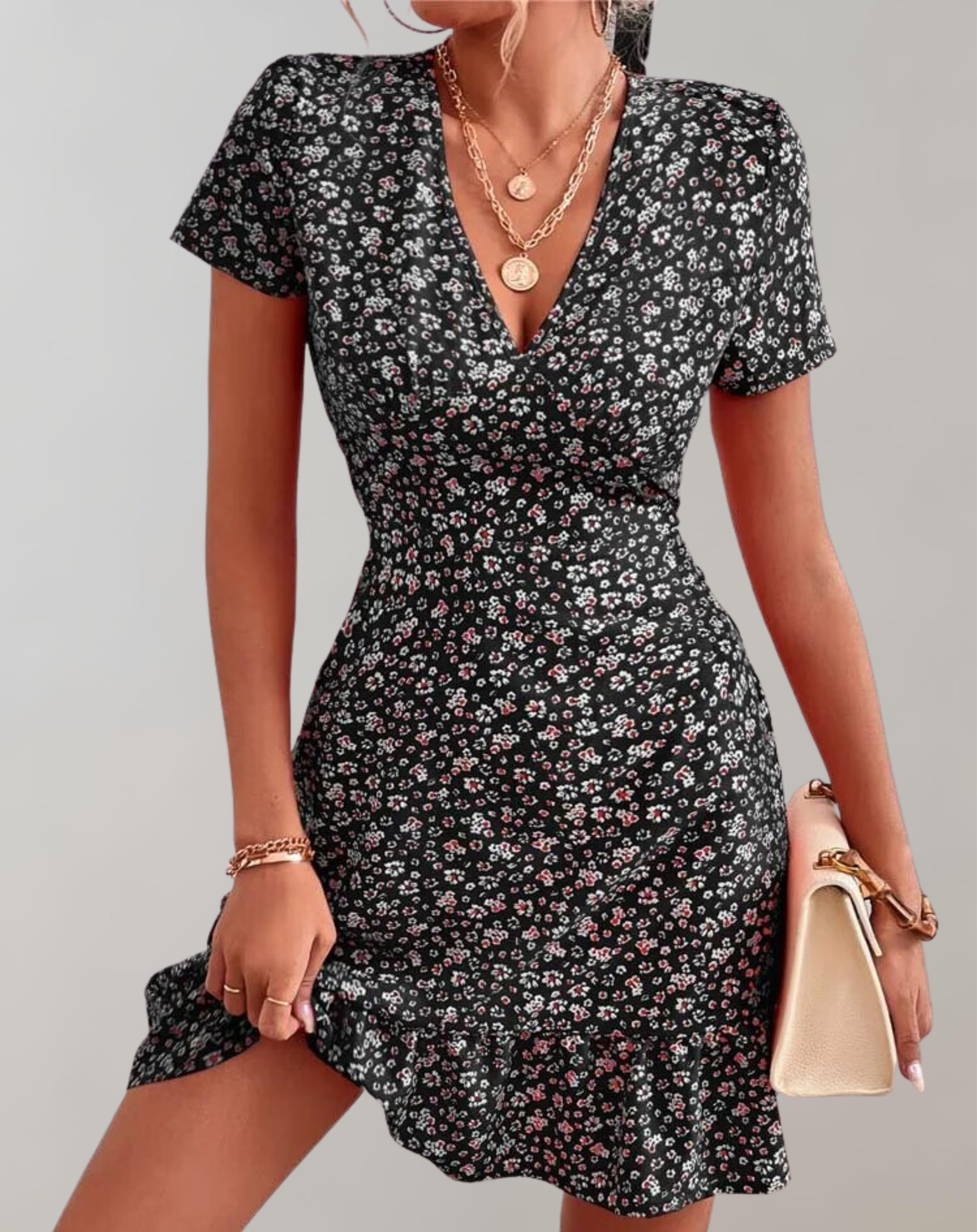 Valenzora - Summer short boho dress women
