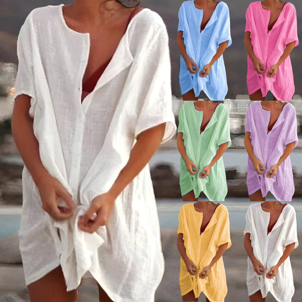 Iris™ | Lightweight cotton summer dress