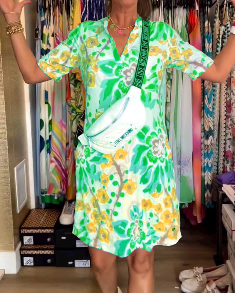 Valenzora | Women's Floral Pattern Dress