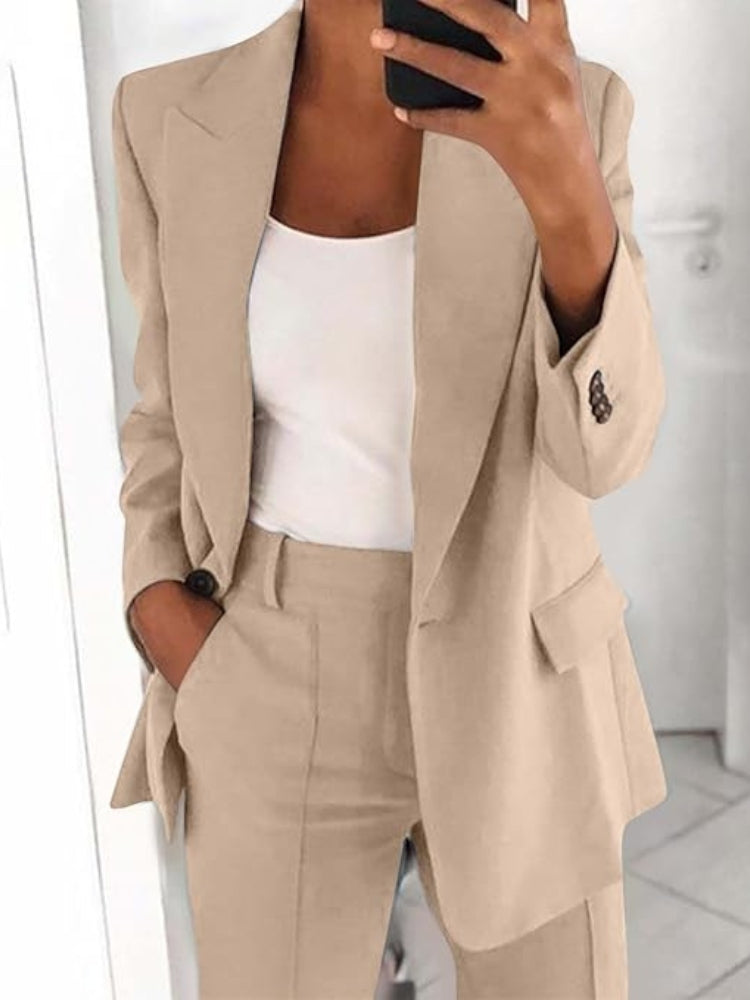Valenzora | Damen Blazer-Set