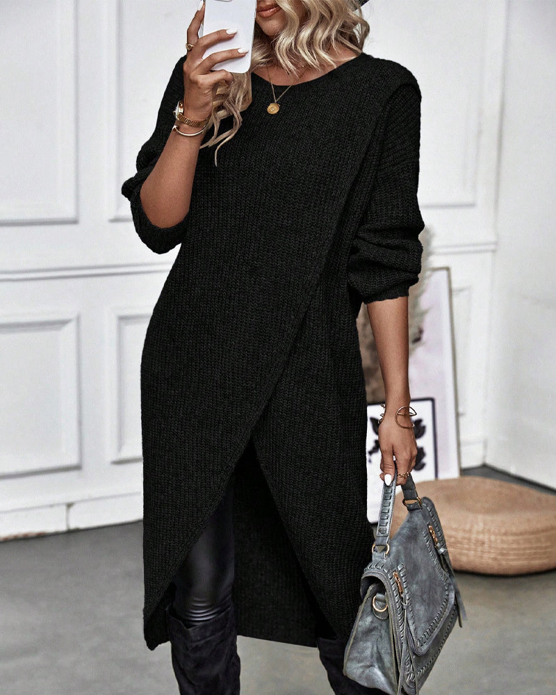 Valenzora | Winter Sweater Dress – Stylish and Warm for the Cold Season