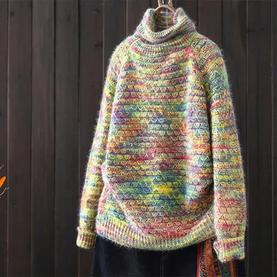 Casual knitted fashion sweater
