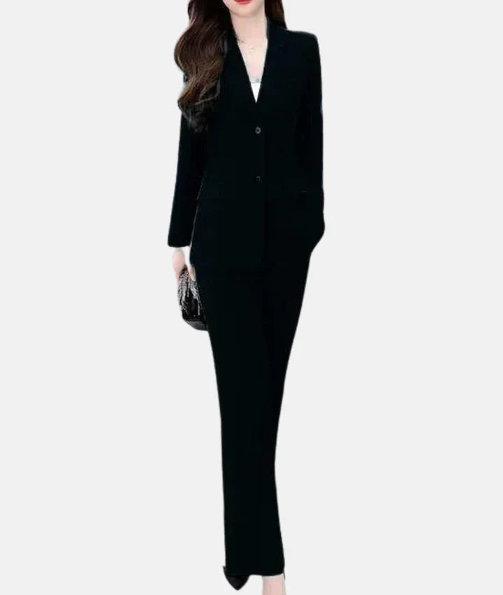 Valenzora | trouser suit with tailored blazer