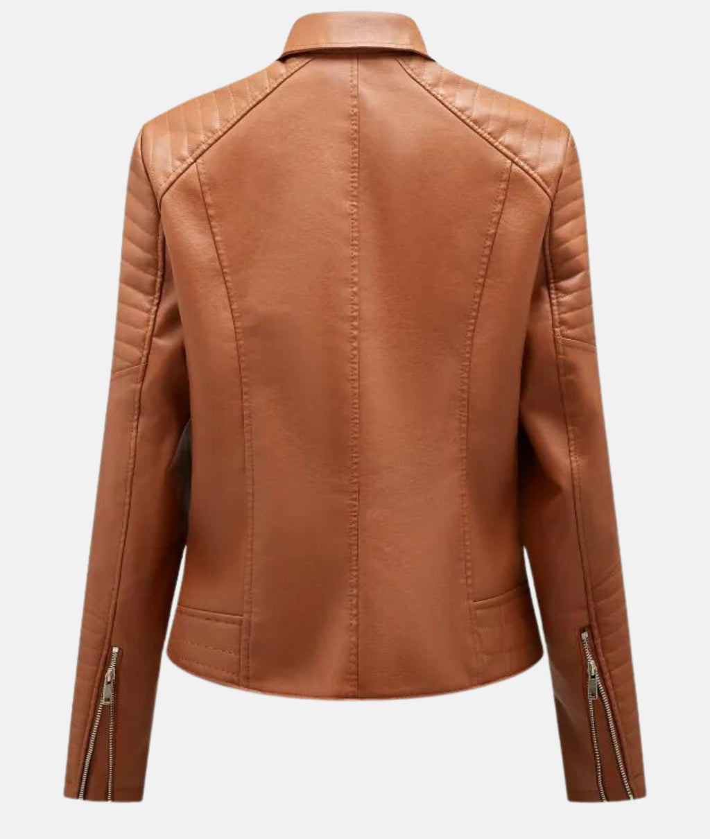 Valenzora – Gelbe Motorradjacke für Damen für einen mutigen Auftritt