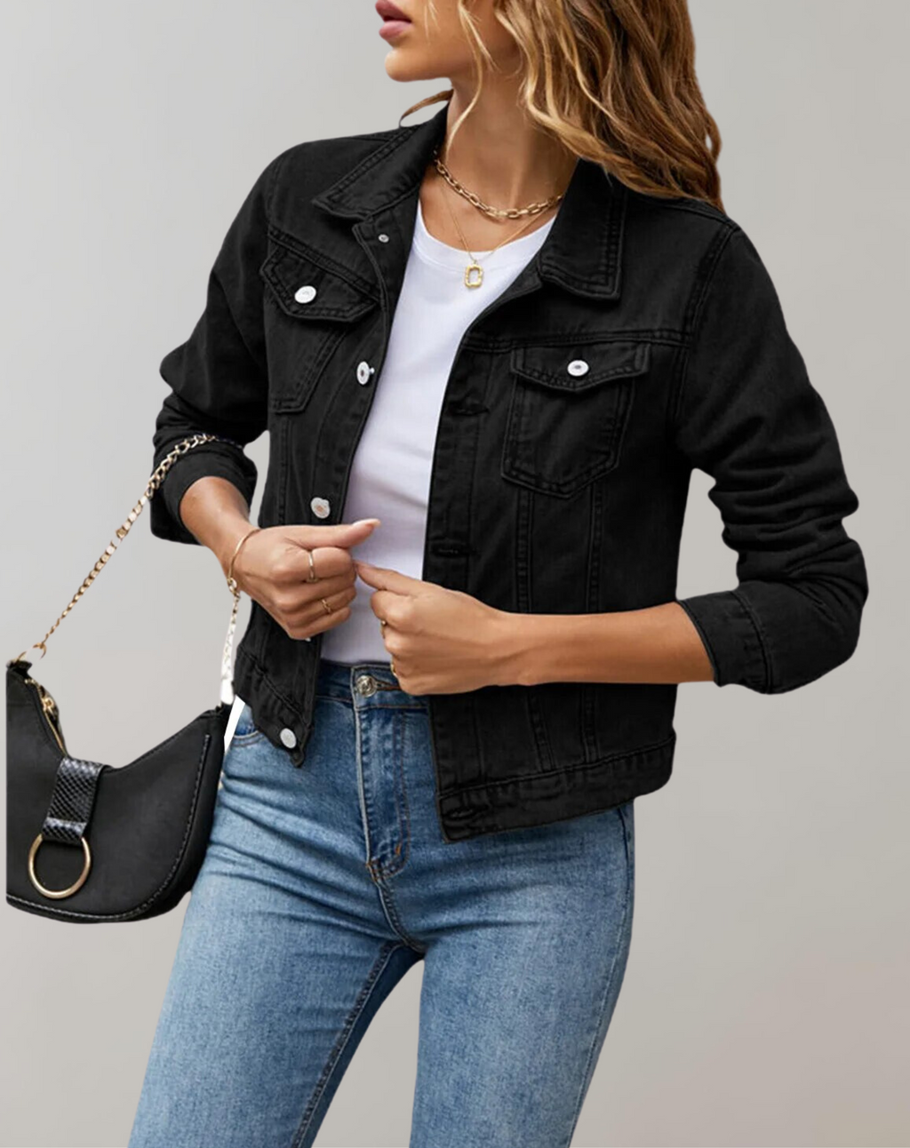 Valenzora | Casual long-sleeved lapel Solid