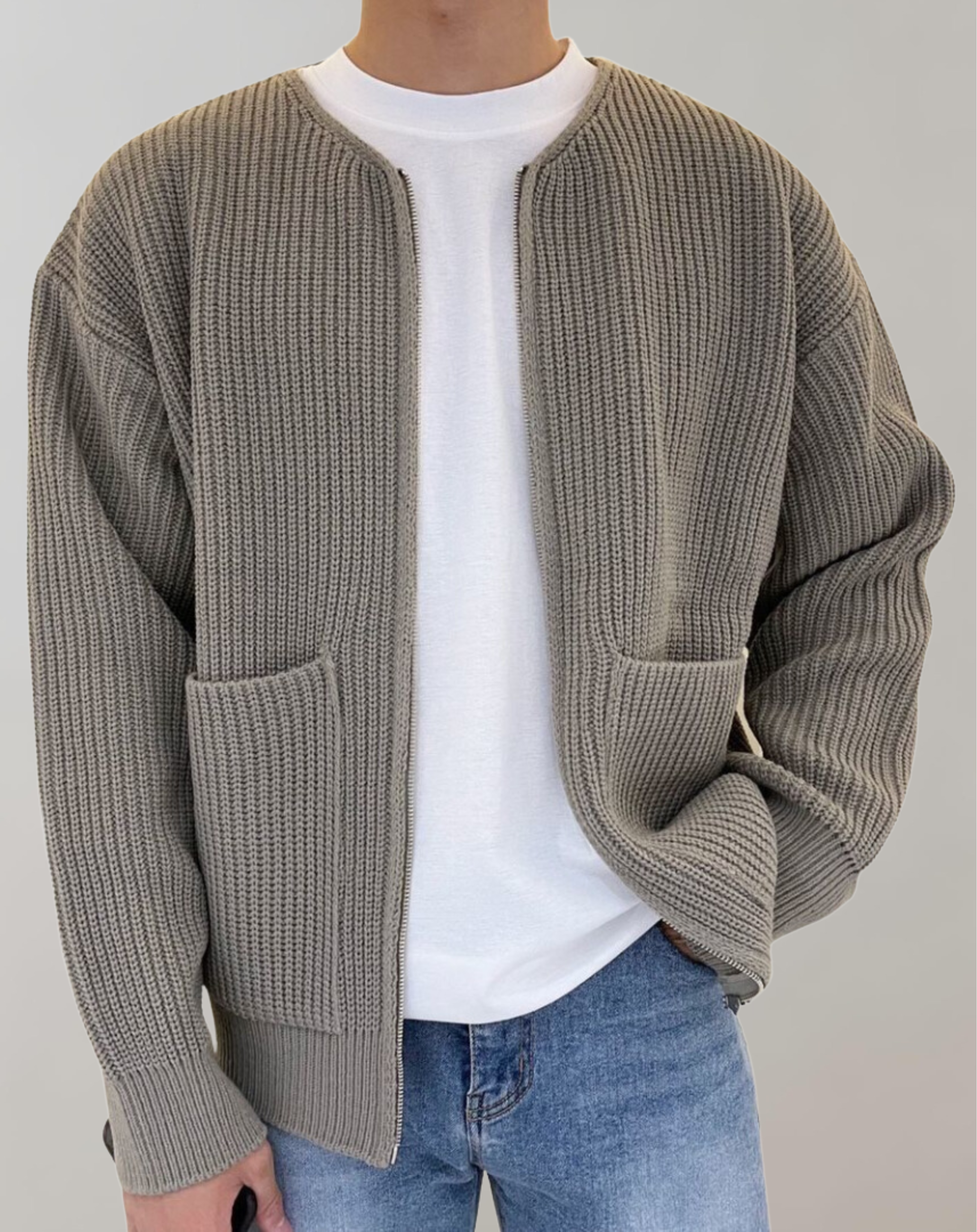 Valenzora | Lässige Strickjacke