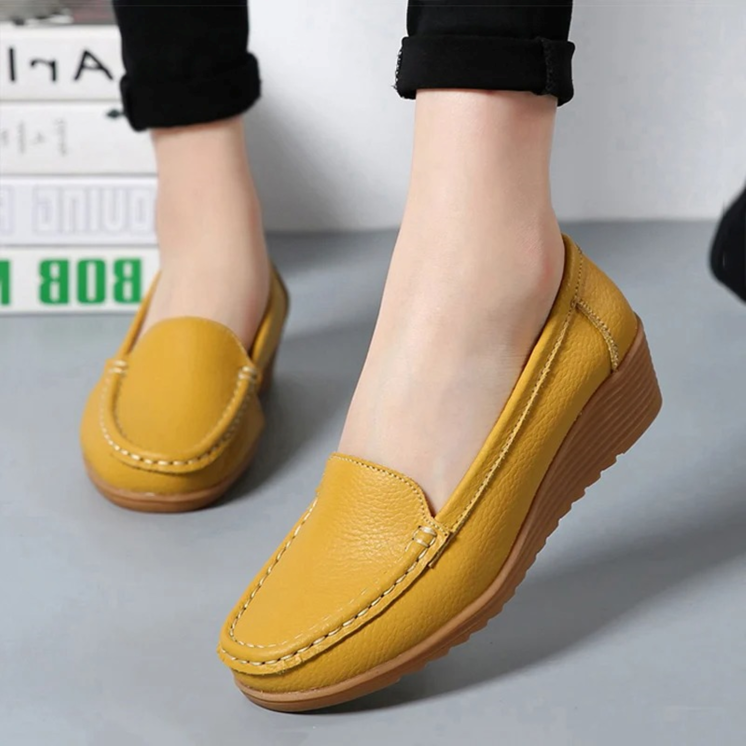 Valenzora – Women's moccasin slip-on style loafers