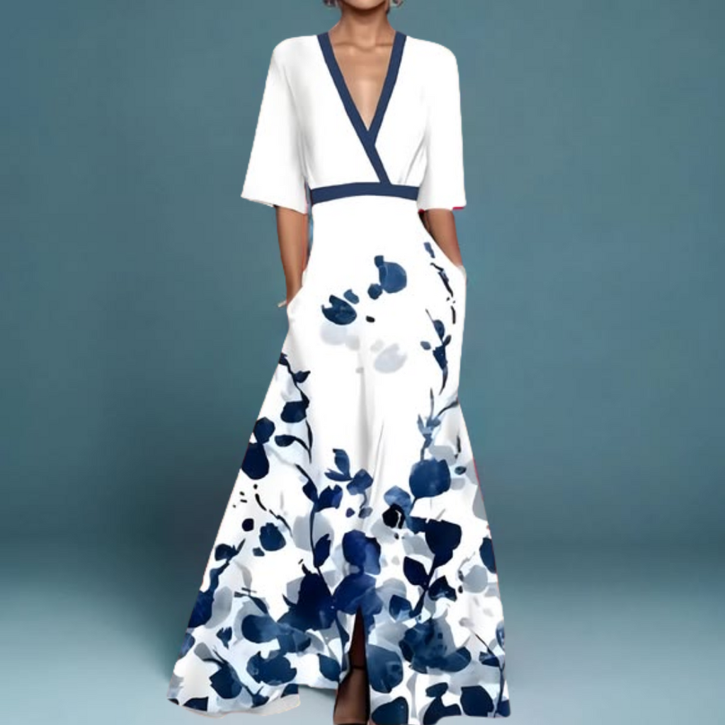 Valenzora | Elegantes Blumenkleid