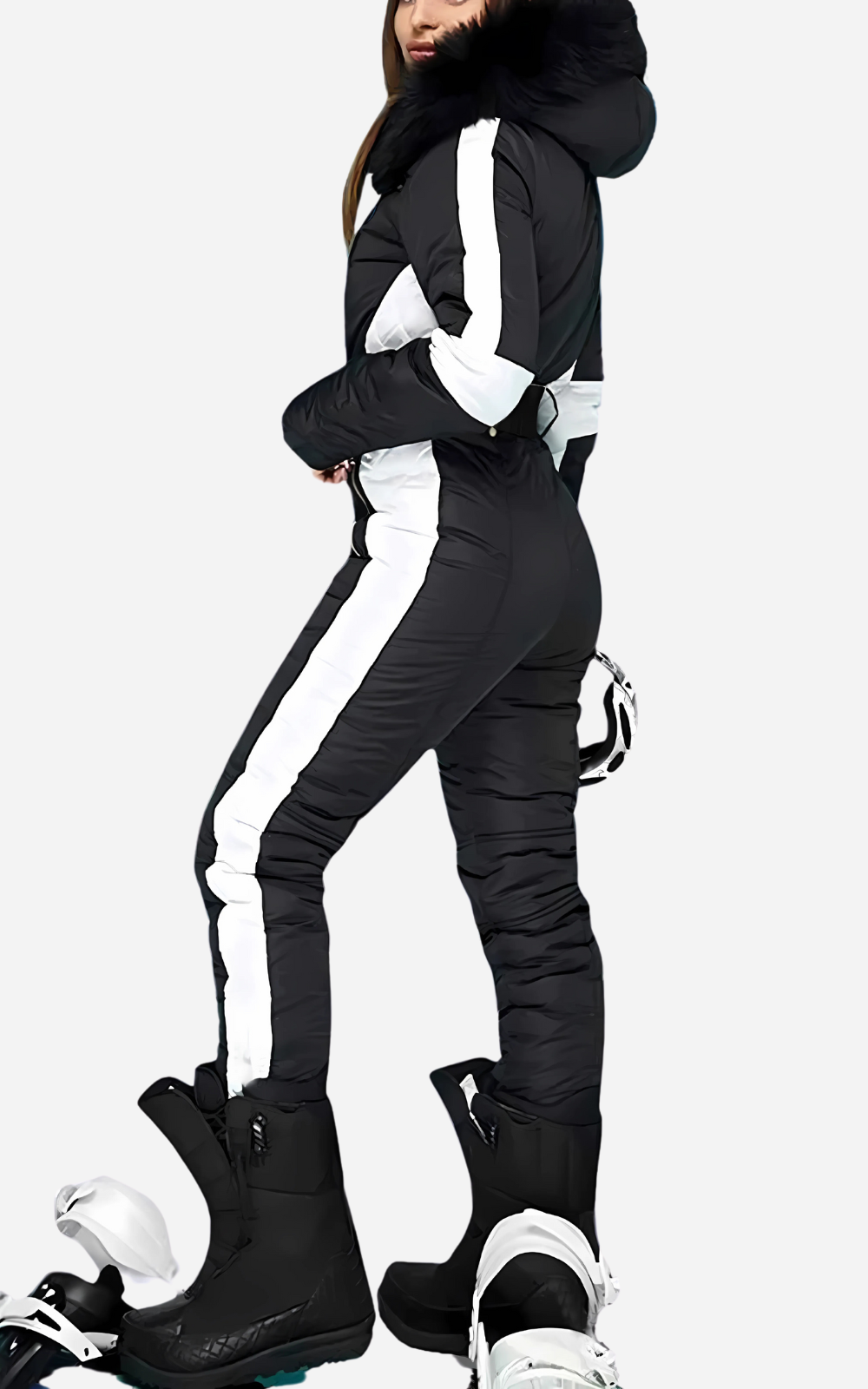 Valenzora | Ski Overall 1 Piece With Belt Women's Elegance and Warmth