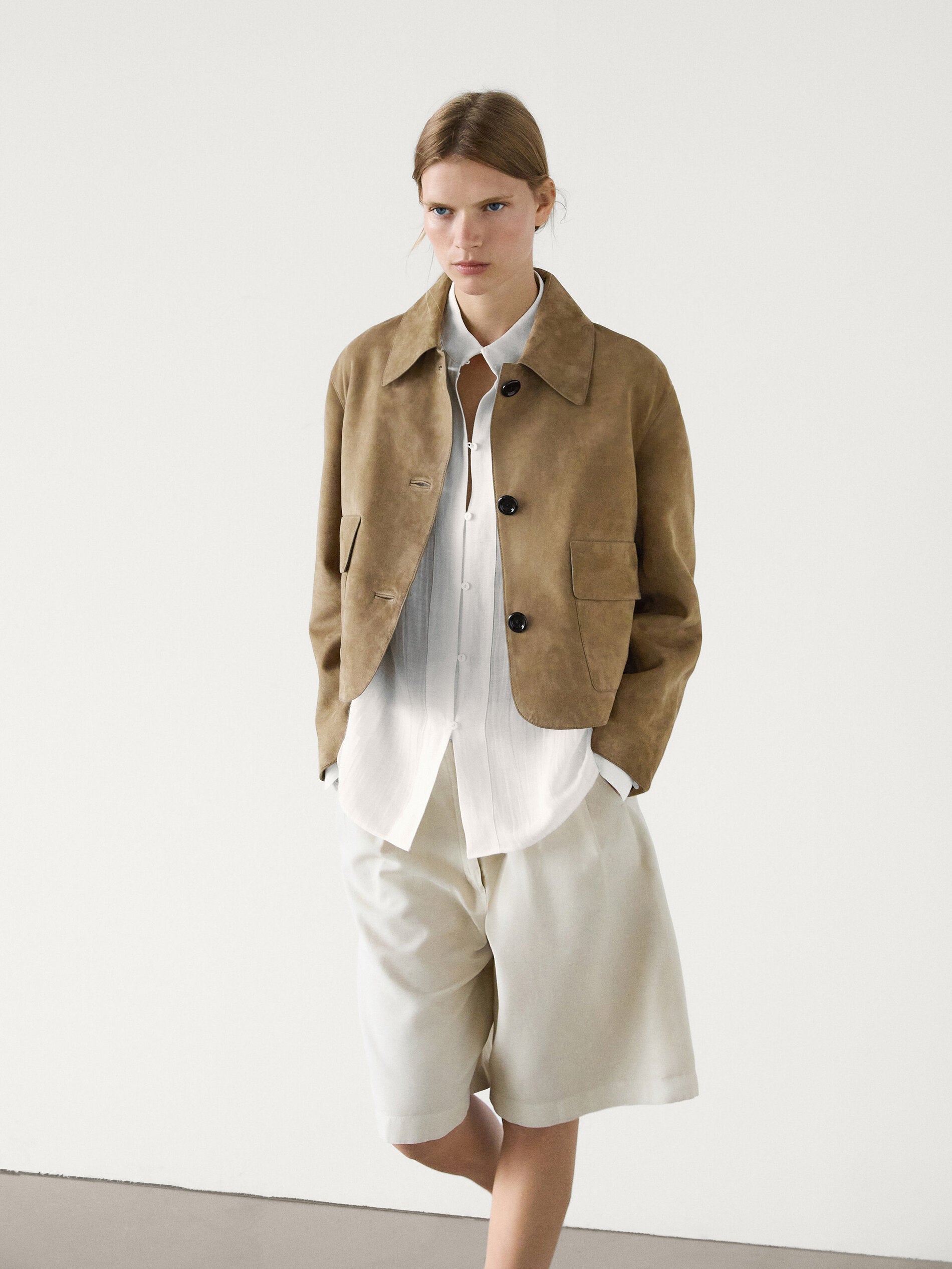 Valenzora | Suede Cropped Jacket