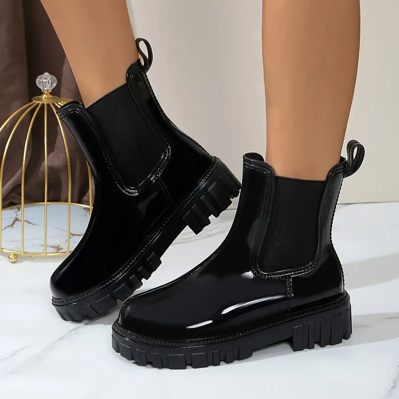 Valenzora | Boots - stylish black ankle boots for women
