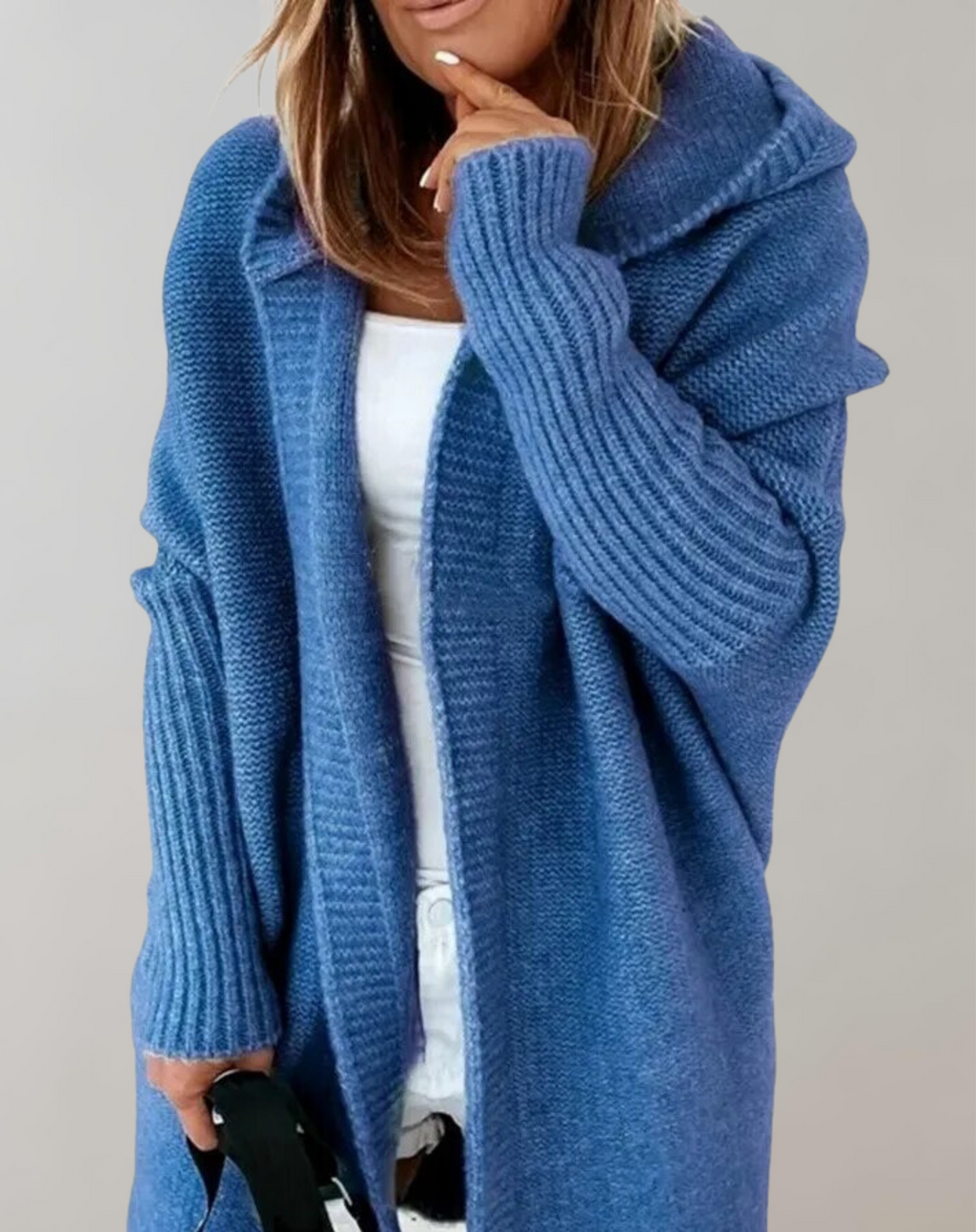 Valenzora | Strickjacke Long Cardigan