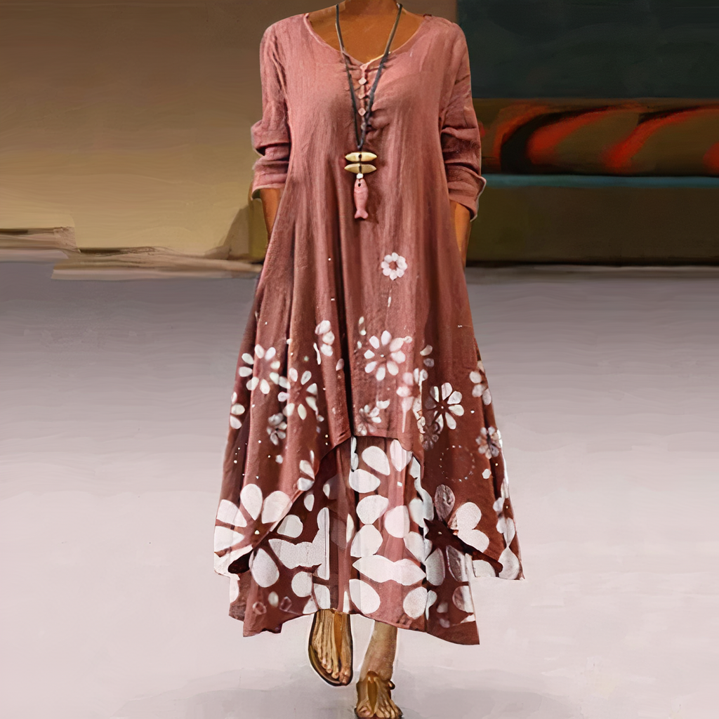 Valenzora | Elegant fashion cotton dress