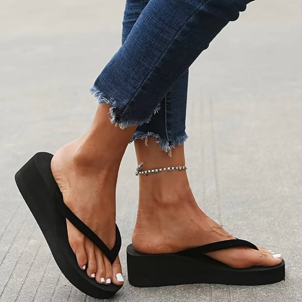 Flip-flops | Comfortable wedge flip-flops for summer