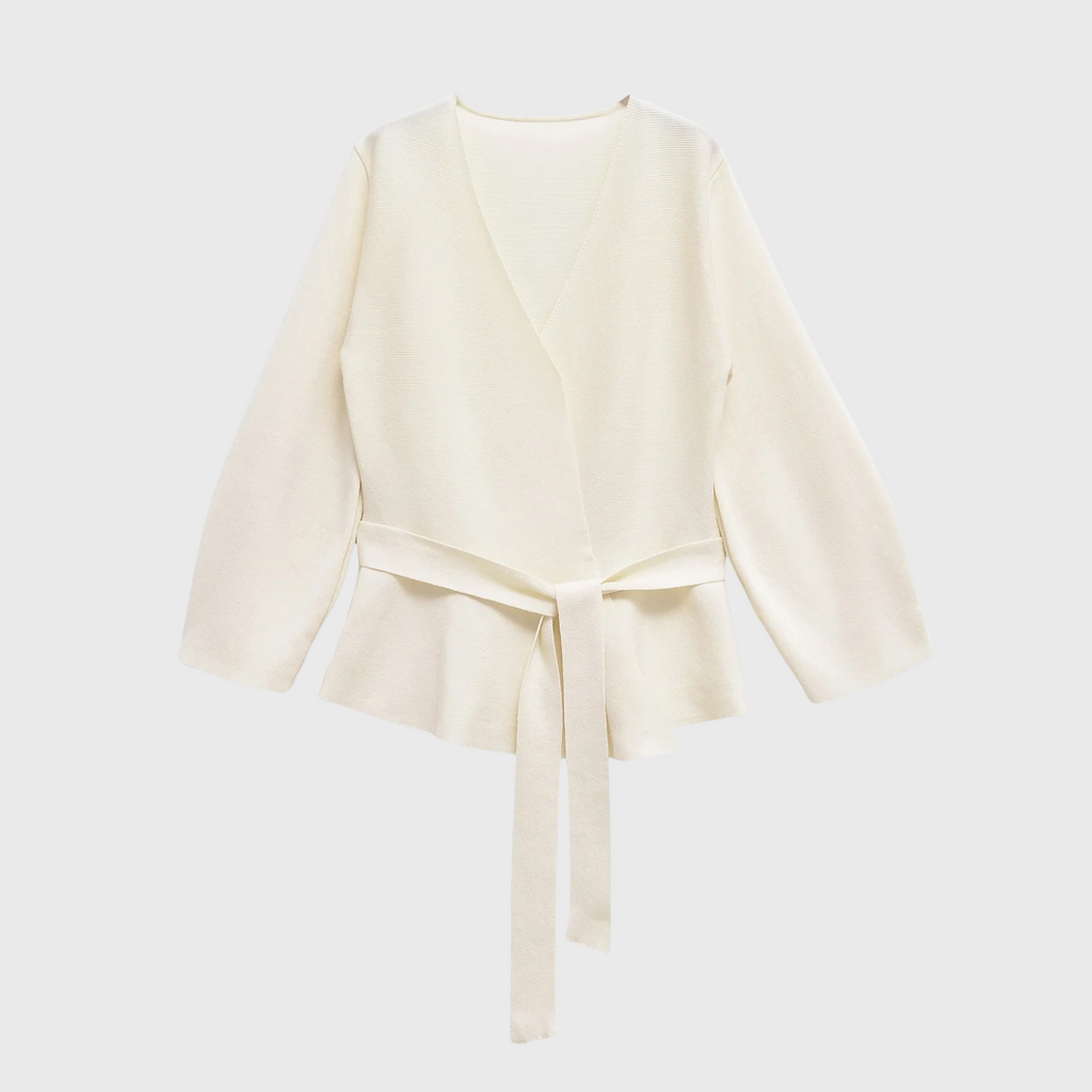 Valenzora | Damen-Cardigan mit Bindedetail