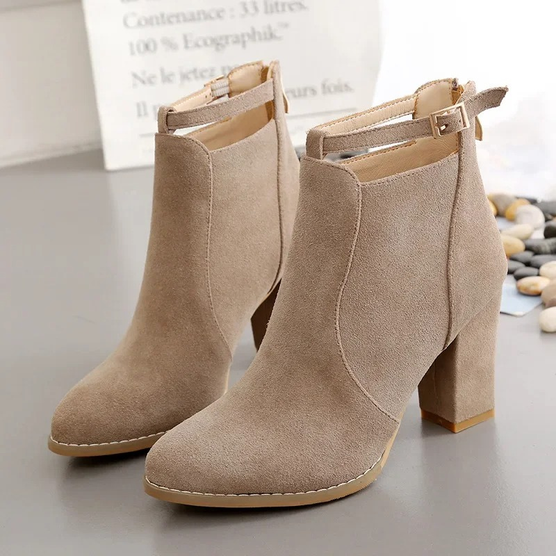 Valenzora | High block heel boots for women