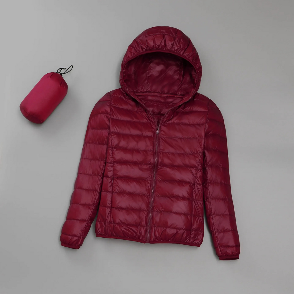 Valenzora - Lightweight quilted jacket with hood