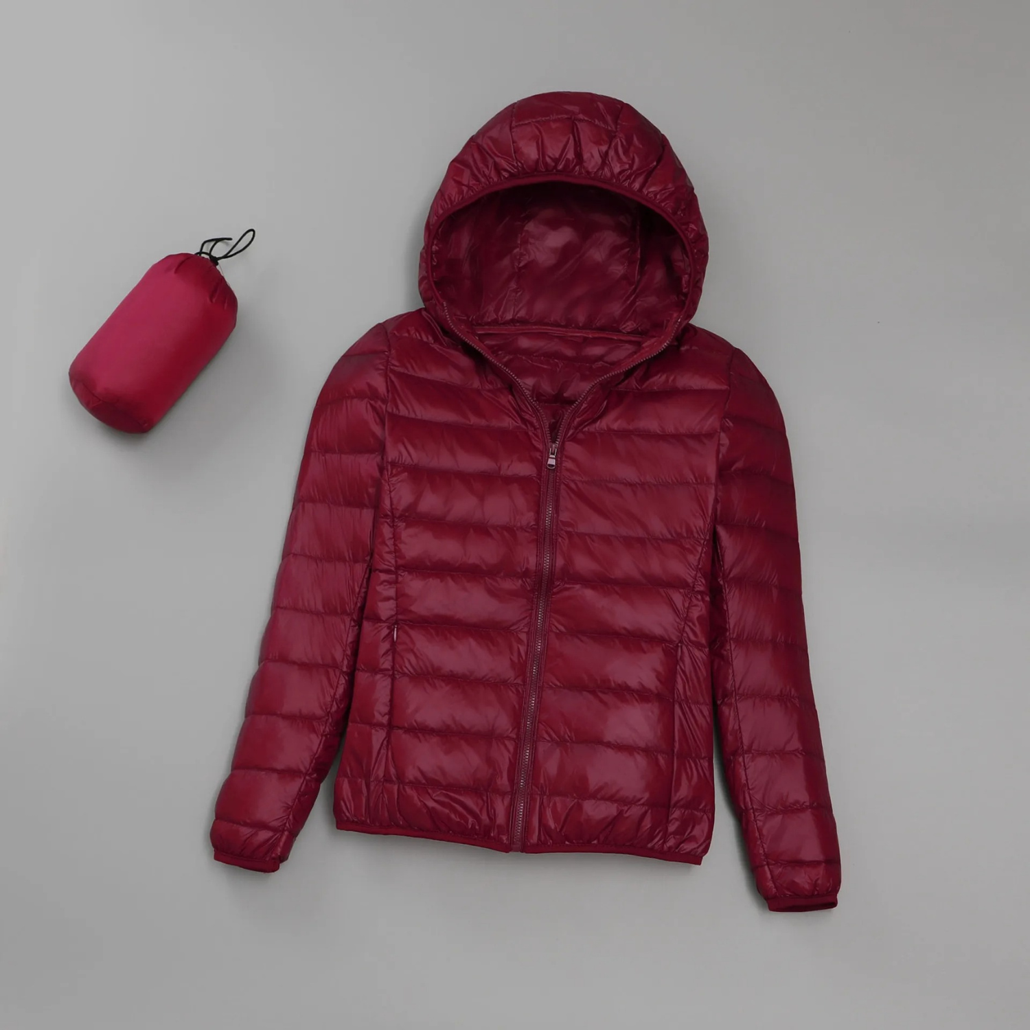 Valenzora - Lightweight quilted jacket with hood