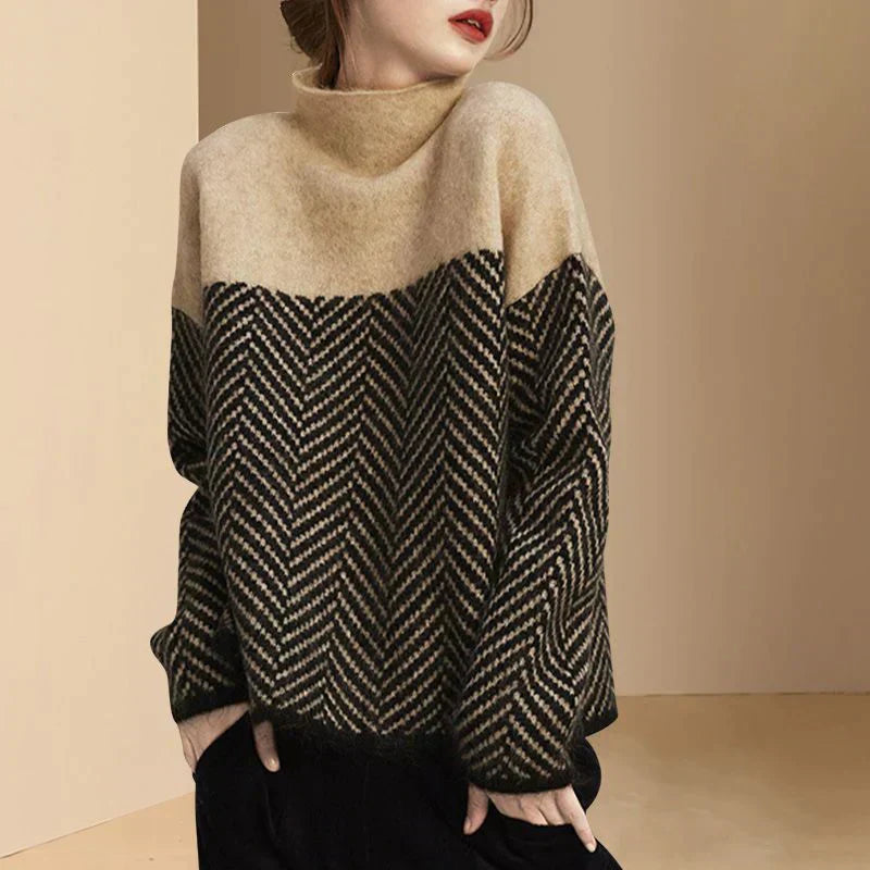 Valenzora | Retro-inspirierter Pullover für einen nostalgischen Look