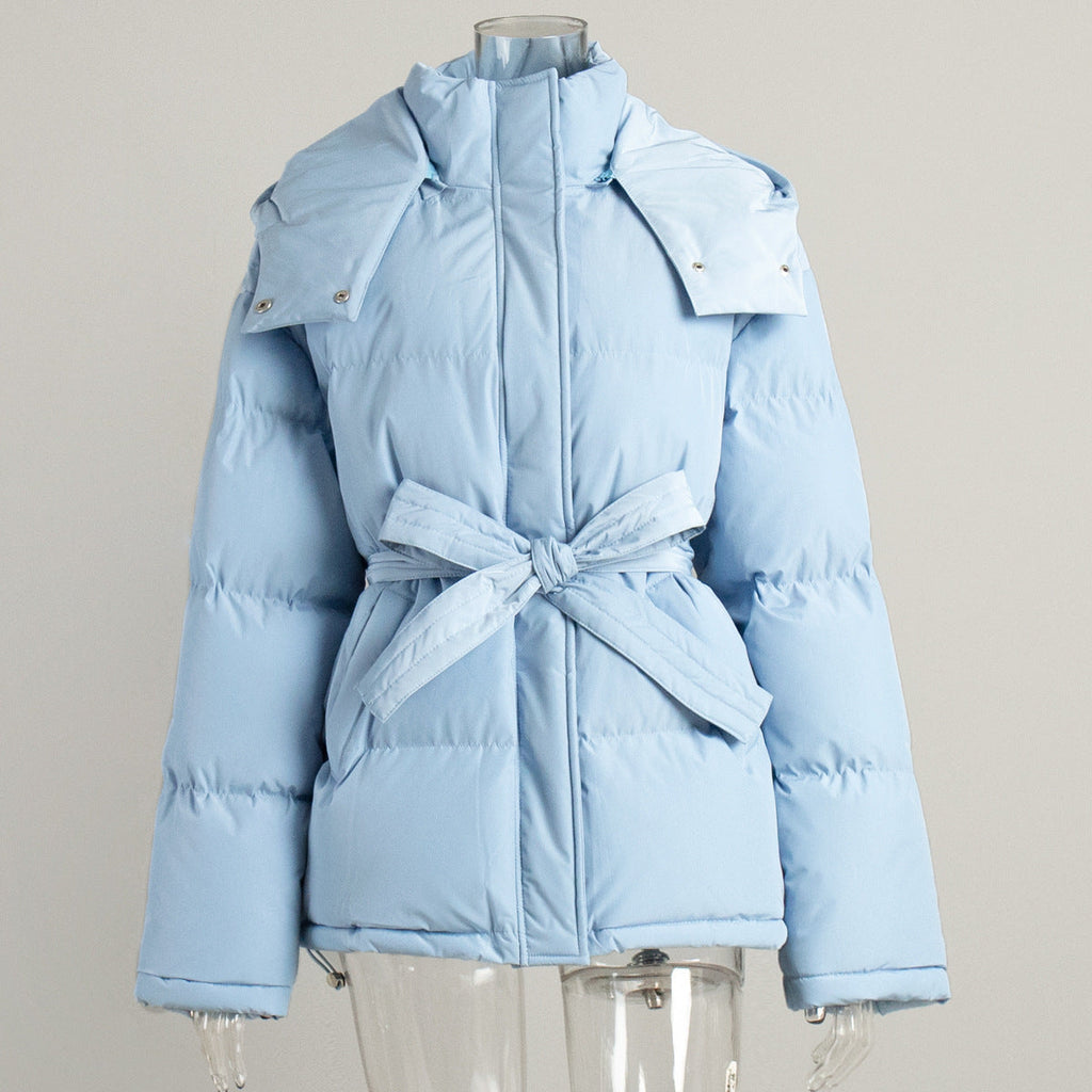 Valenzora | Trendy winter hooded cotton jacket