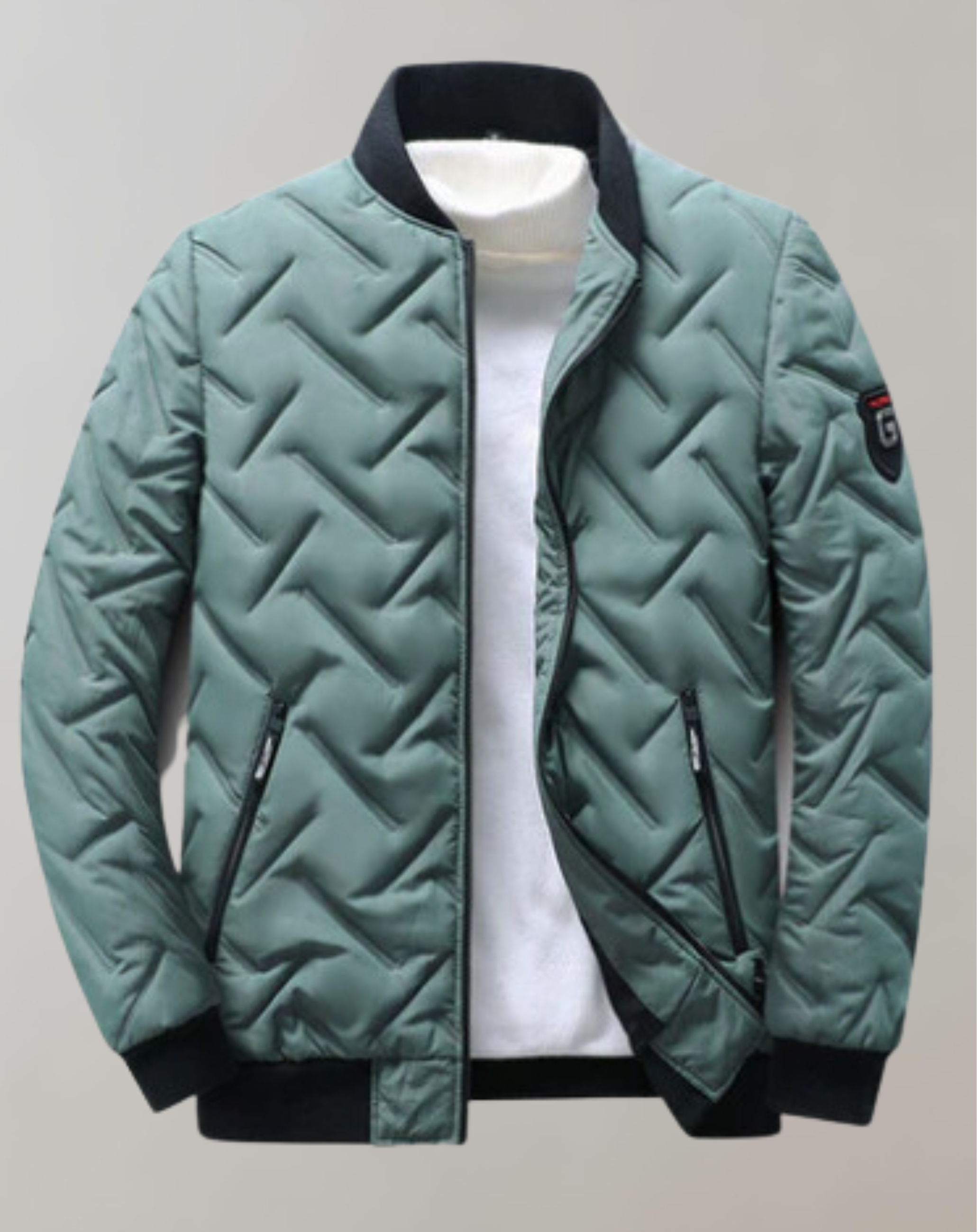 Valenzora | Casual bomber jacket with zipper