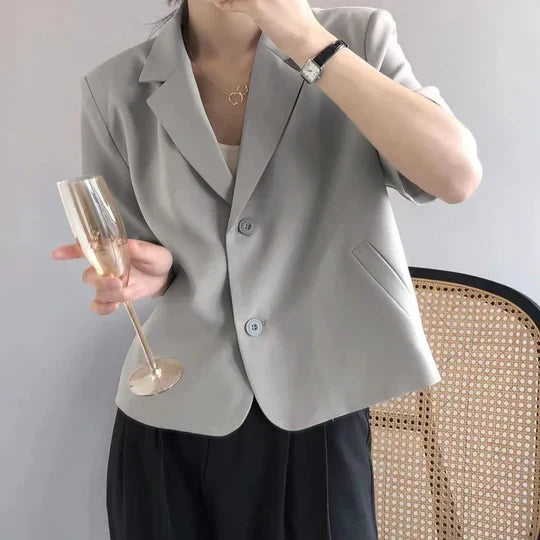 Valenzora | Short-sleeved blazer