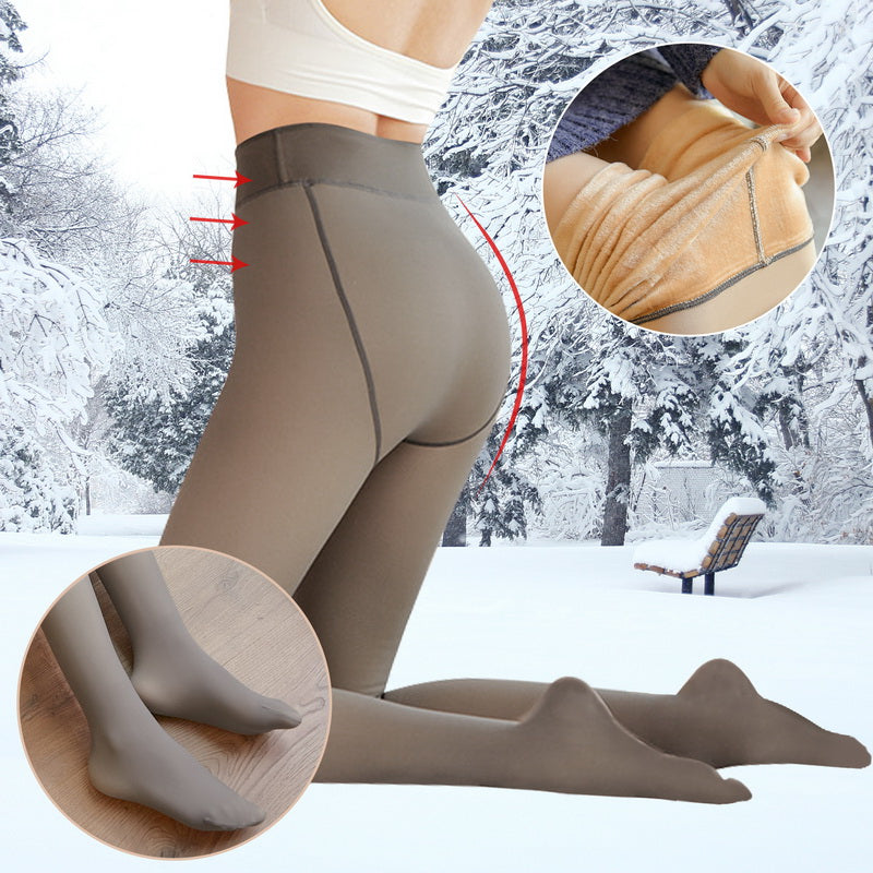 Valenzora | Warm super-stretch plush tights
