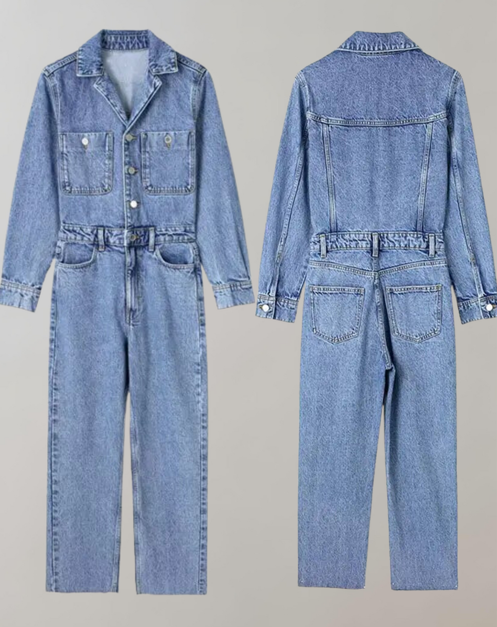 Valenzora | Denim Jumpsuit Jean