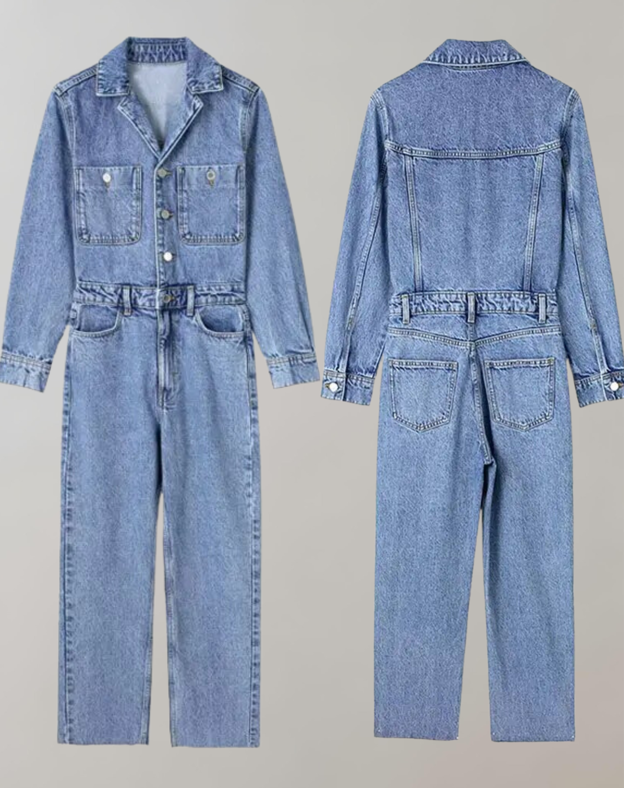 Valenzora | Denim Jumpsuit Jean