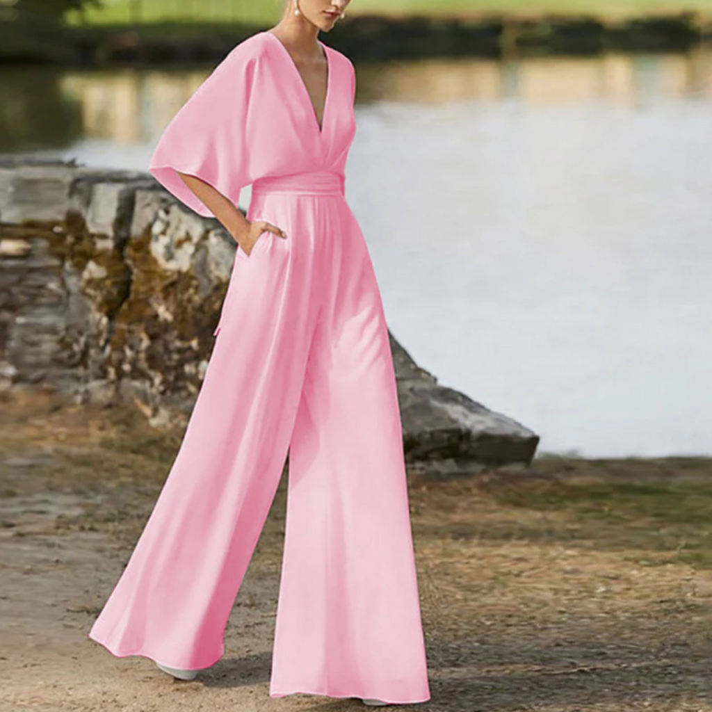 Jumpsuit | Stylish women's jumpsuit with half sleeves