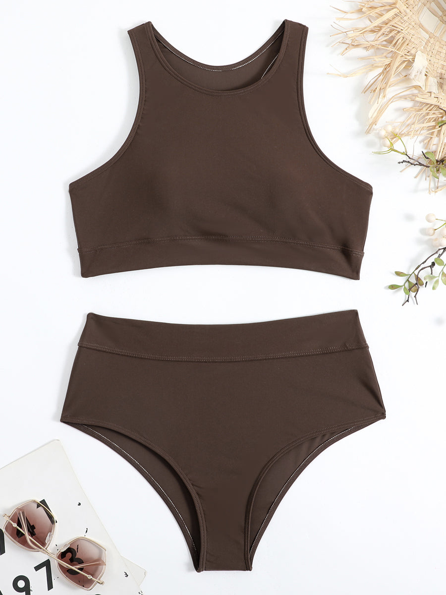 Valenzora | Women's Sporty High Waist Bikini Women's Swimwear