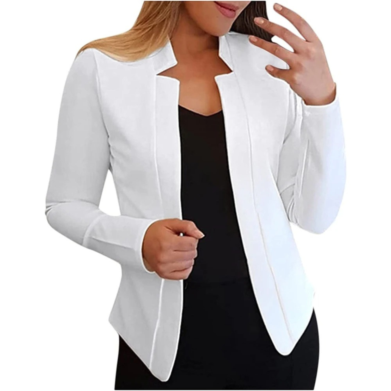Valenzora – Kleiner Damenblazer, schlichter Cardigan