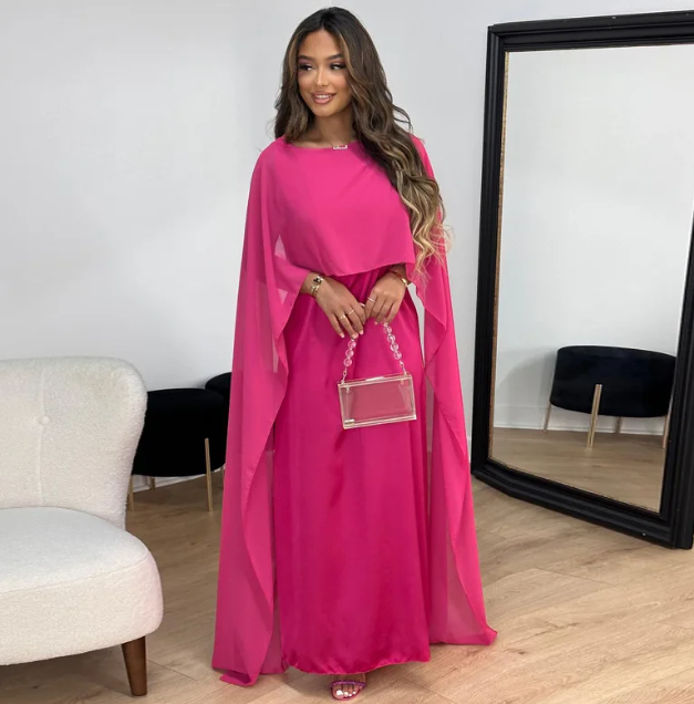 Valenzora | Long satin dresses for women