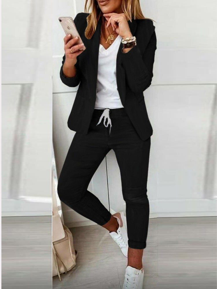 Valenzora | Elegant blazer set (BLAZER + PANTS)