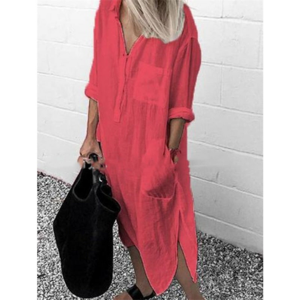 Valenzora | Elegantes langes Sommerkleid