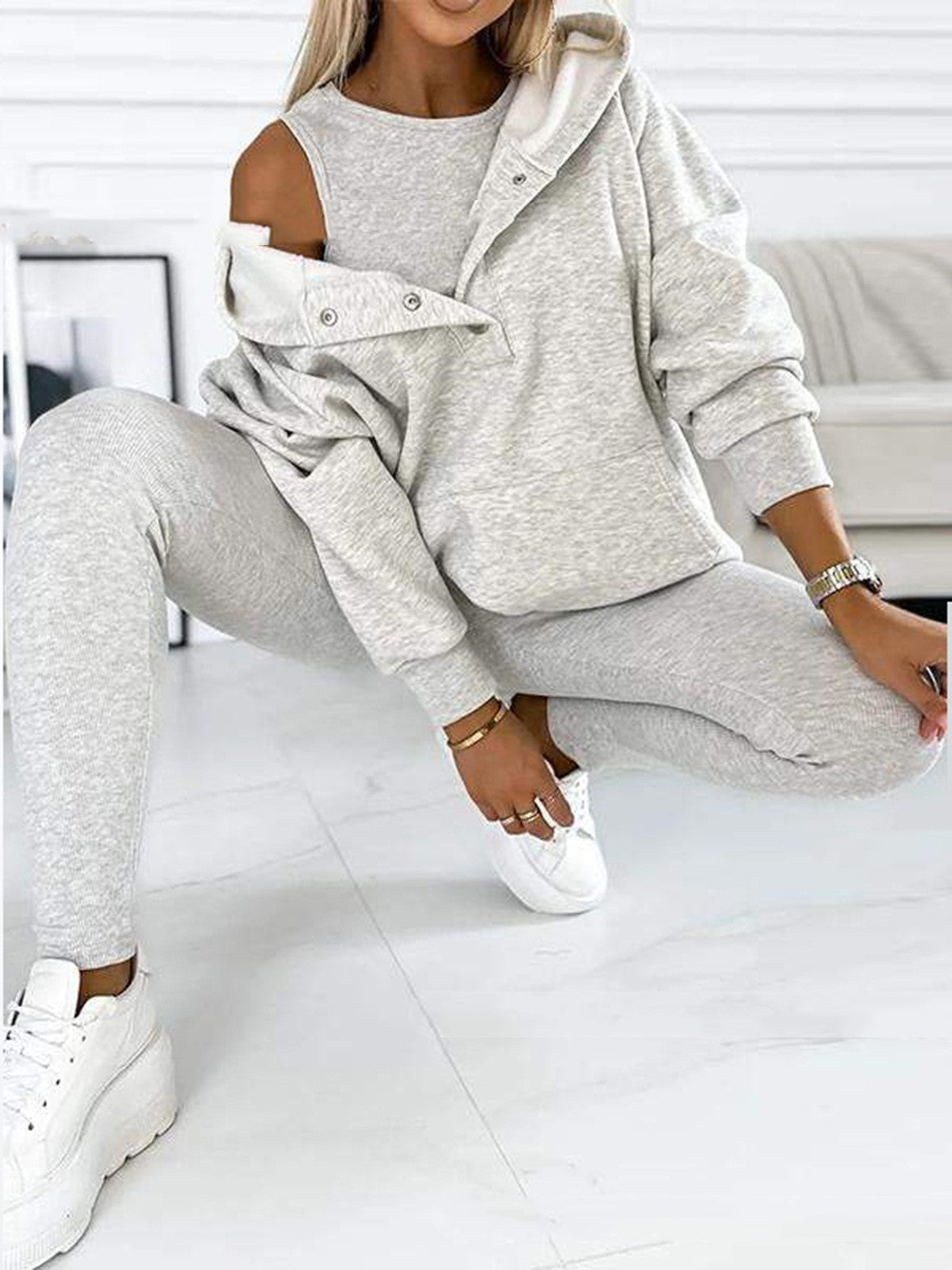 Valenzora | 3-teiliges Damen-Sportset für Herbst und Winter