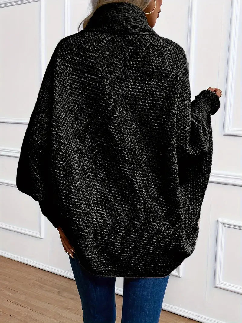 Valenzora | Casual Oversized Knitted Vest for Women