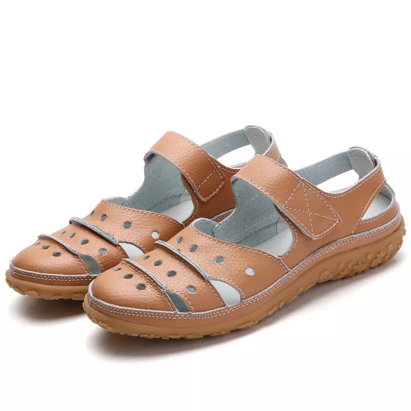 Valenzora | Orthopedic spring sandals with comfortable Velcro closure