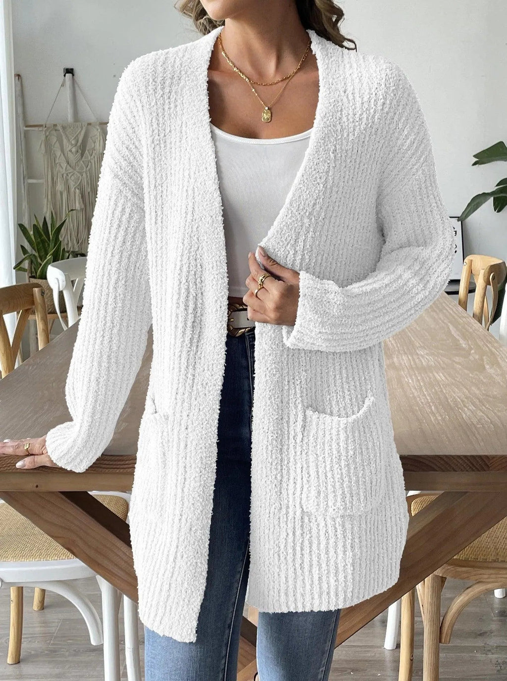 Valenzora | Damen Freizeit-Cardigan