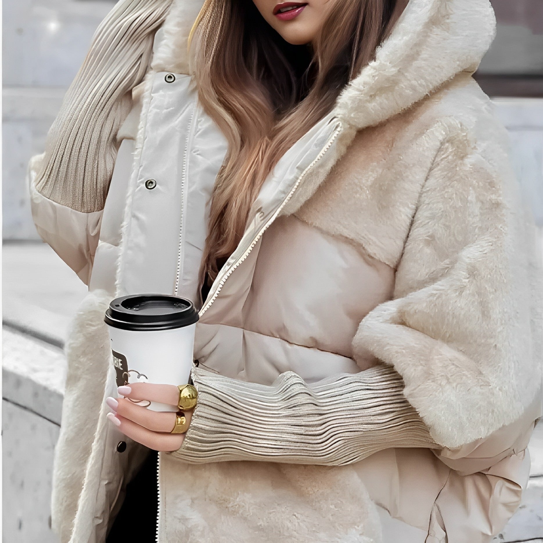 Valenzora | Casual down jacket with padding