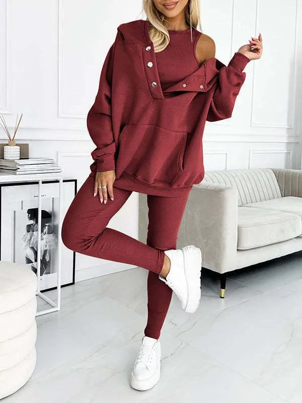 Valenzora | Women's set with hood and trousers