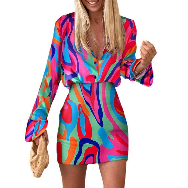 Valenzora Leisure Set for Women with Printed Design