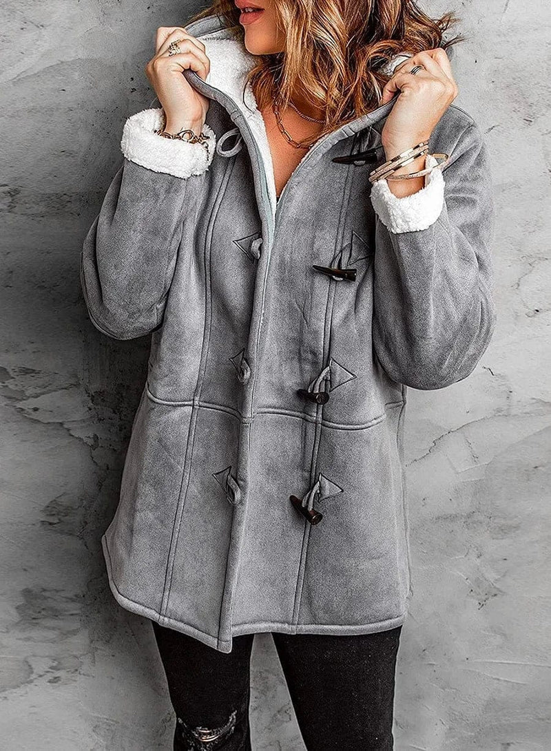 Valenzora | Stylish fleece winter jacket for women from Essential
