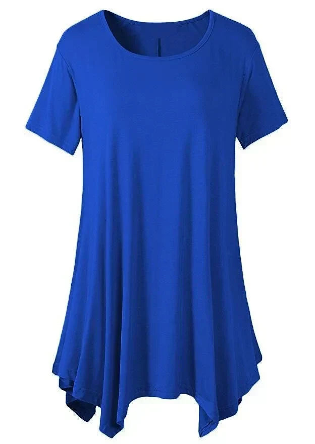 Valenzora | Summery loose fit T-shirt with short sleeves