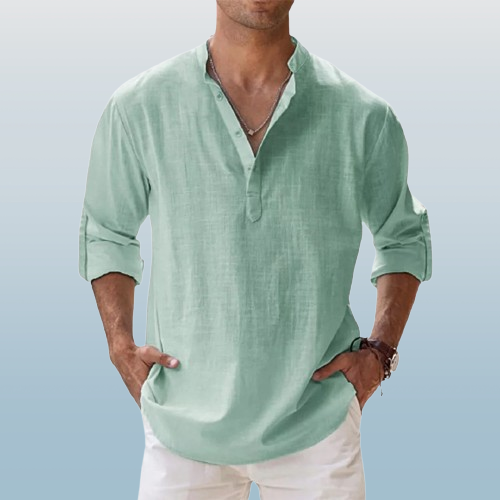 Valenzora | Linen Shirt with Long Sleeves