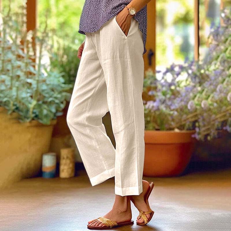 Valenzora | Lässige Raka Hose, Luftige Sommerhose für Damen