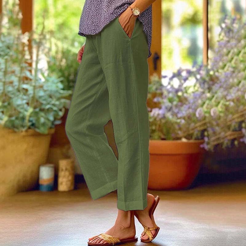 Valenzora | Lässige Raka Hose, Luftige Sommerhose für Damen